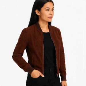Urban Bliss Brown Bomber - Suede Edition