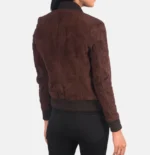Urban Bliss Brown Bomber - Suede Edition - Image 2