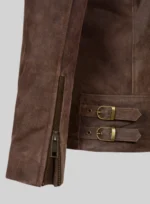 Rogers Vintage Leather Jacket - Image 2