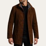 Marshal Tan Bomber Brown Jacket - Suede Edition