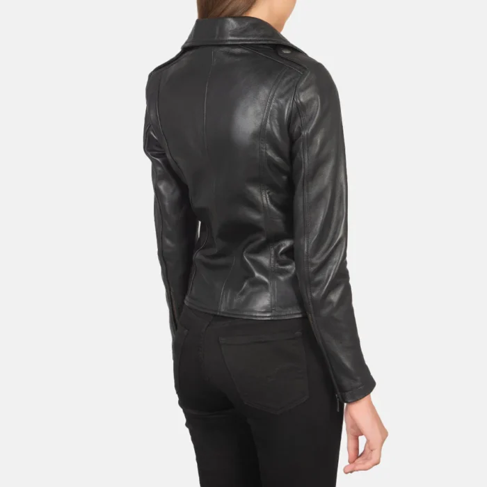 Flash Wave Biker Black Jacket - Real Edition - Image 2