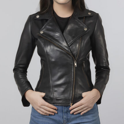 Flash Wave Biker Black Jacket - Real Edition