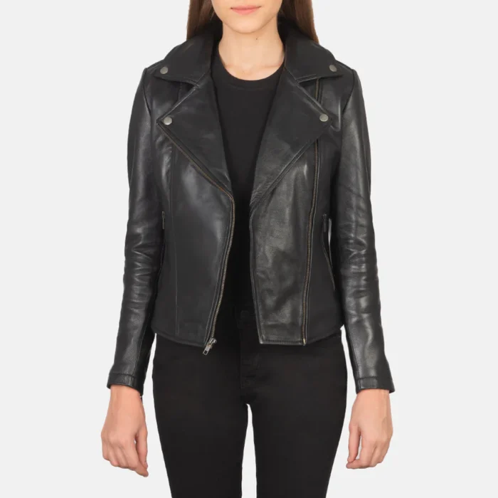 Flash Wave Biker Black Jacket - Real Edition - Image 3