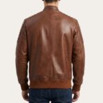 Butte Brown Bomber Jacket - Waxed Edition - Image 2
