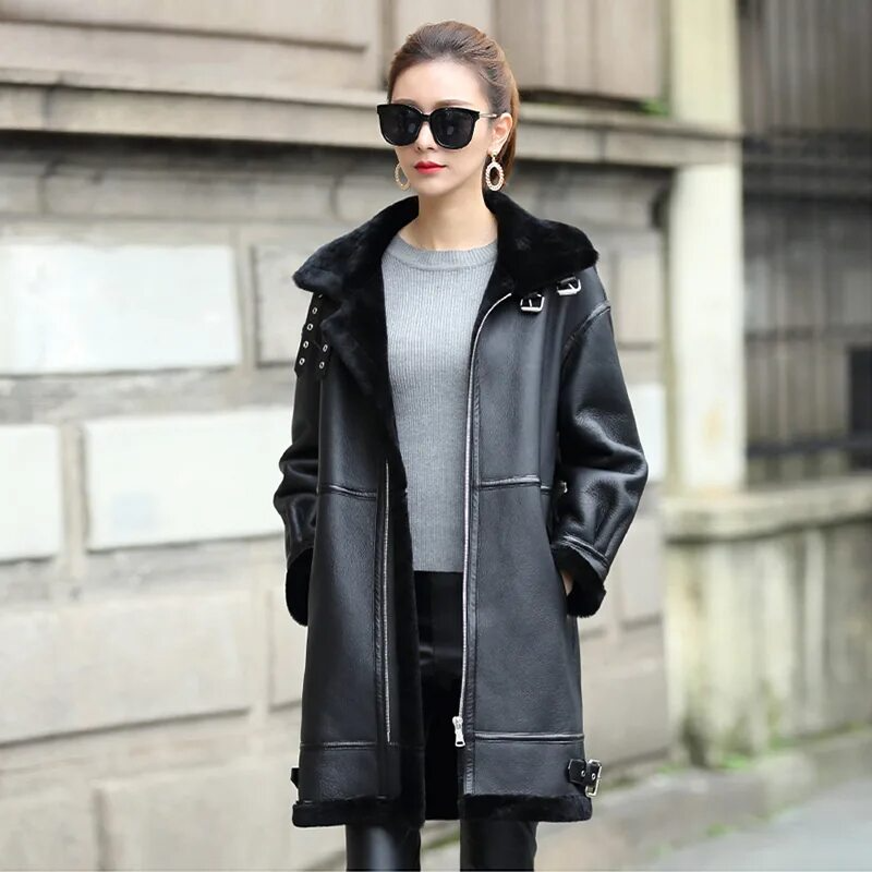 leather jacket for women