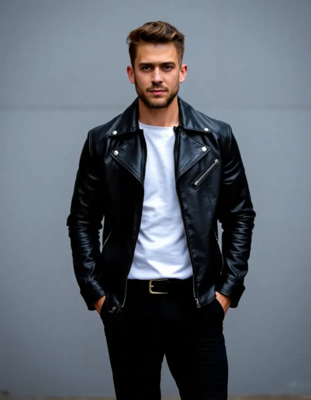 men leather jacket online
