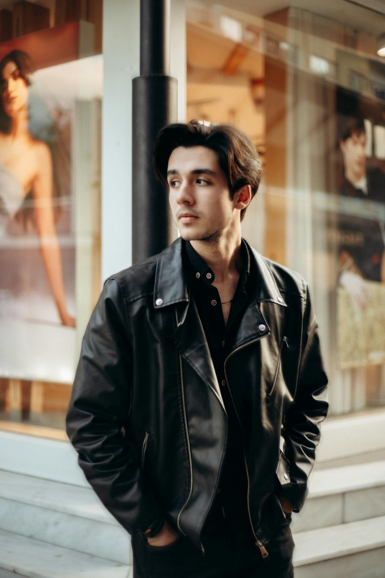 real leather jacket mens